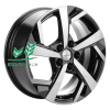 Диск Khomen Wheels KHW1712 (Jac/Москвич 3) Black-FP 7x17/5x108 ET40 D54,1